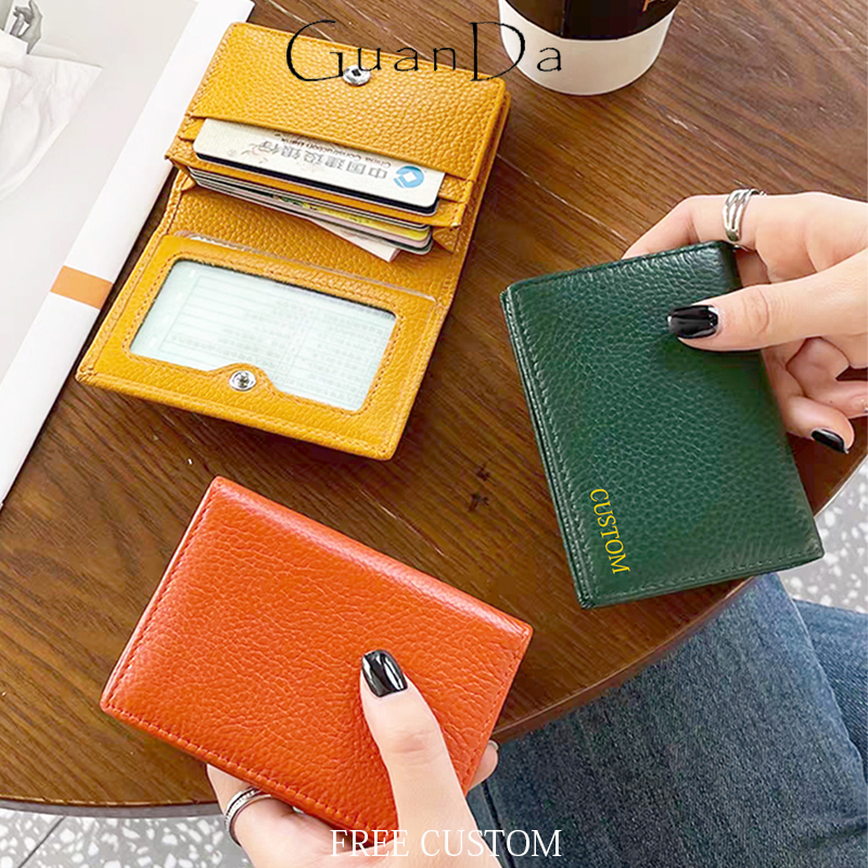Index Card Holder - Custom Initials Business Card Holder Genuine