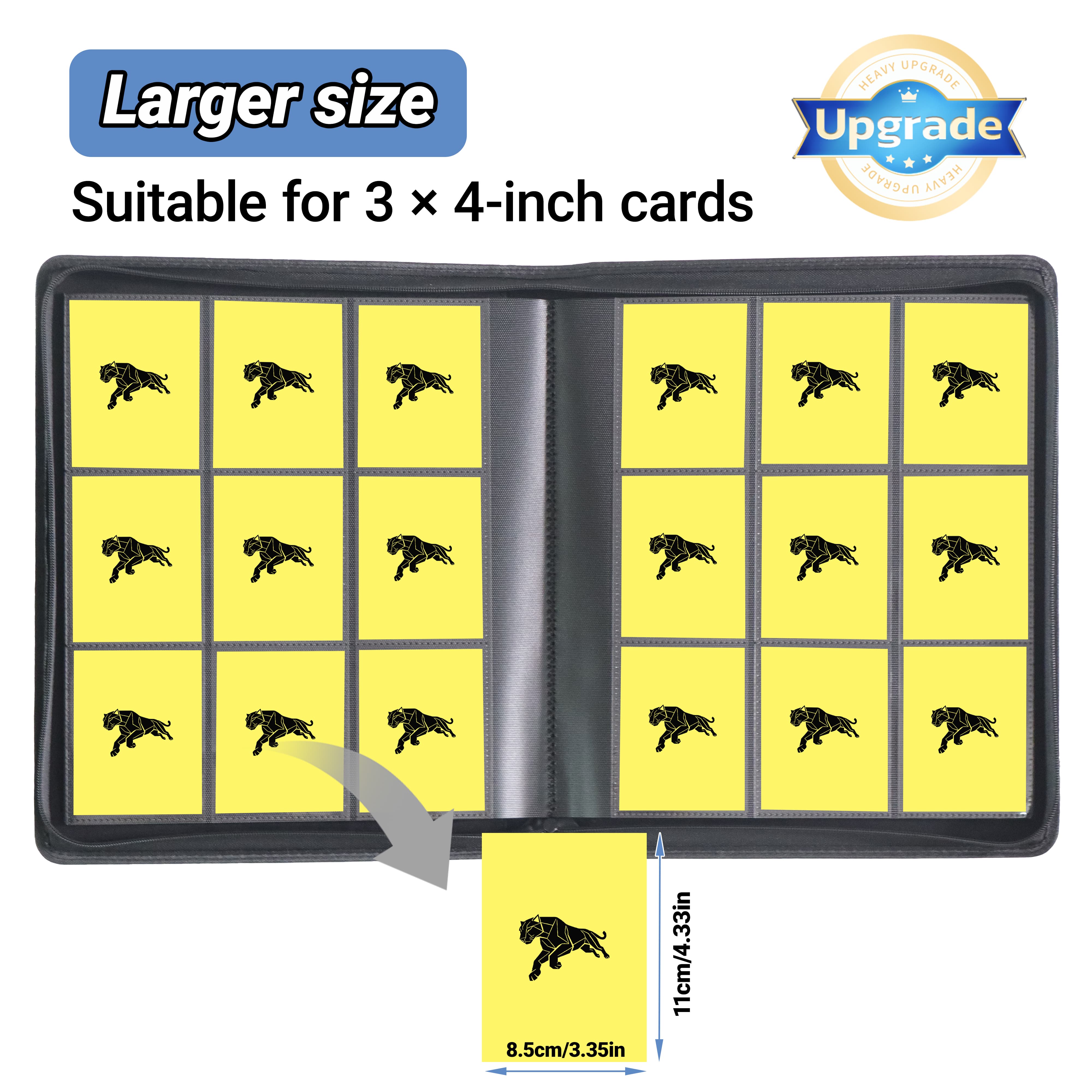 360 Pockets 9-Pocket PU Leathe - Card Index Box のレビューと価格