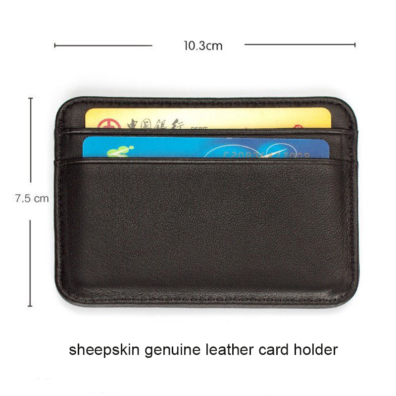 Genuine Leather Card Holder Sl - Index Card Holder のレビューと価格