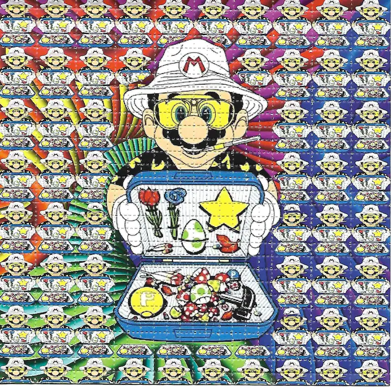 Mushroom Dealer Psychedelic LS - Ink Blotter Paper のレビューと価格