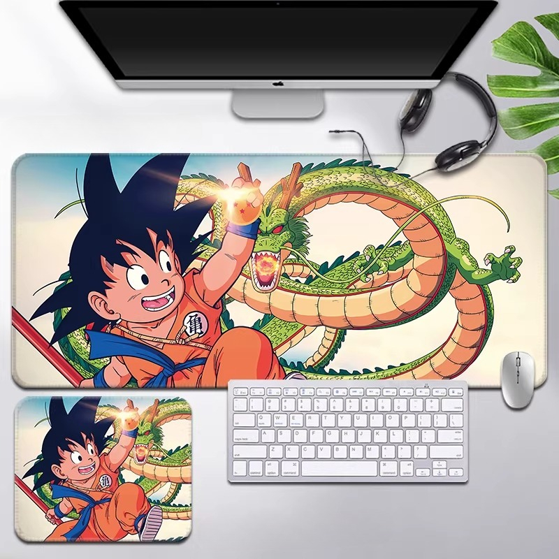 Cartoon HD Print Dragon Ball L - Leather Desk Pad のレビューと価格