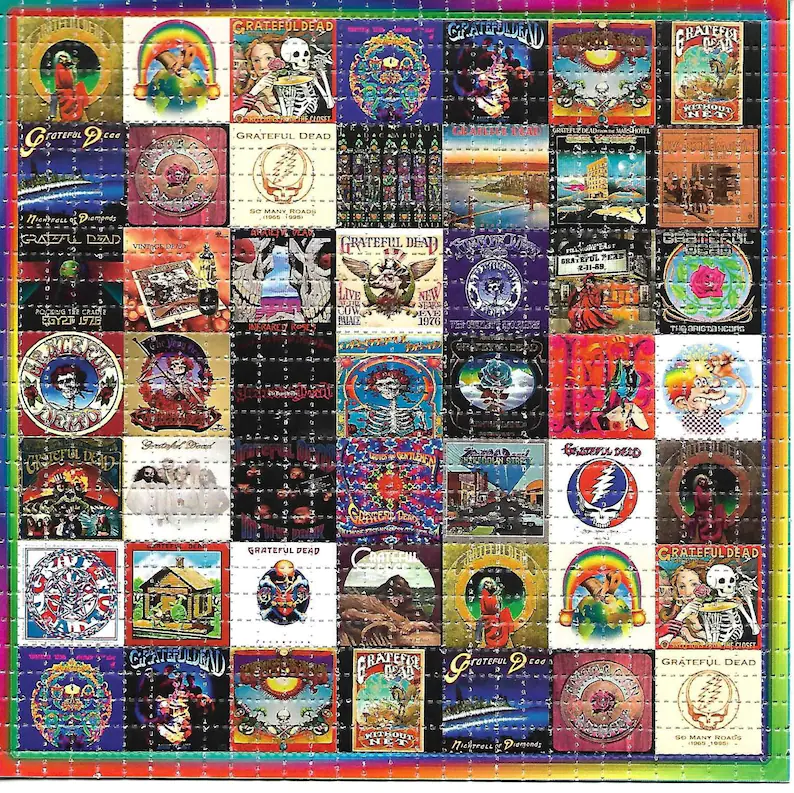 60s Album Psychedelic LSD/Acid - Ink Blotter Paper のレビューと価格