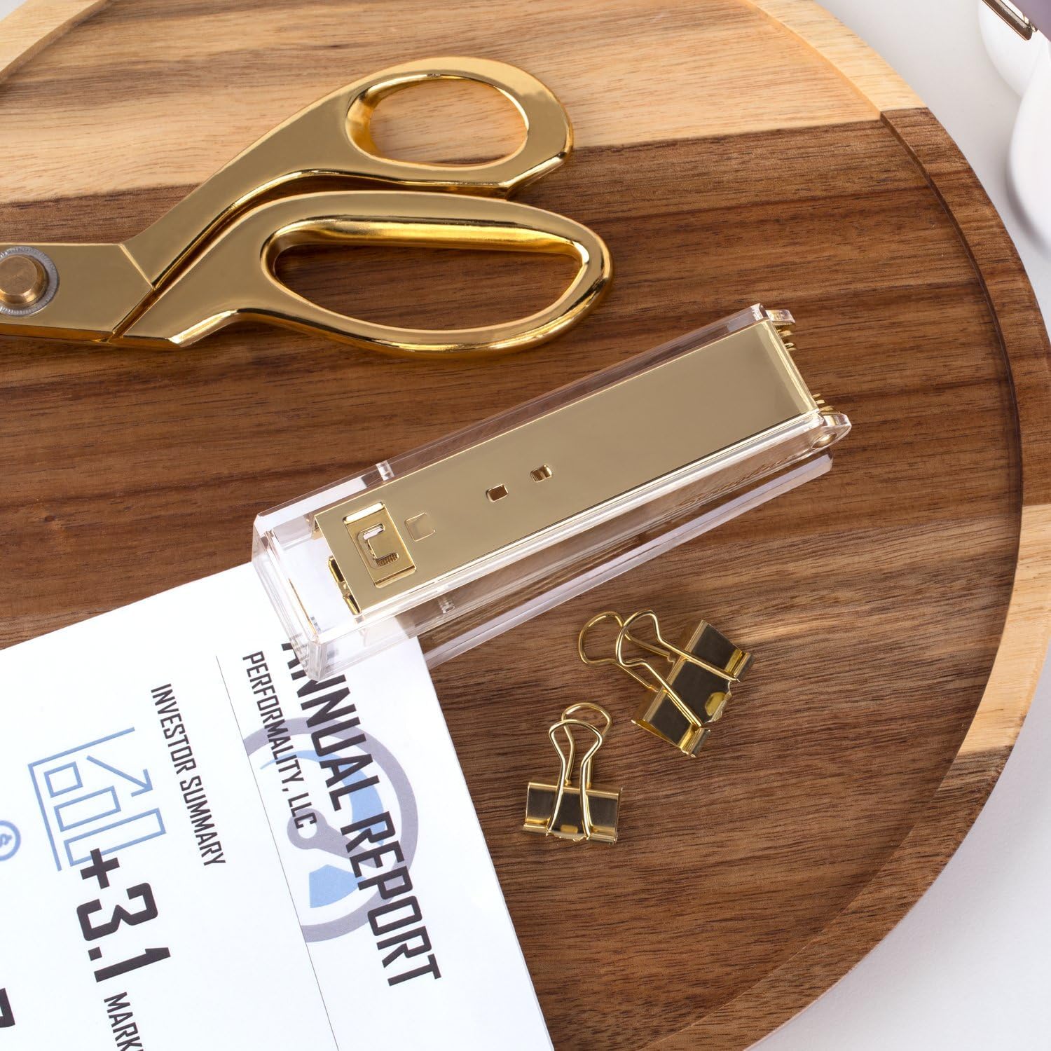 Swingline Compact Clear Acryli - Stapler Half Strip のレビューと価格