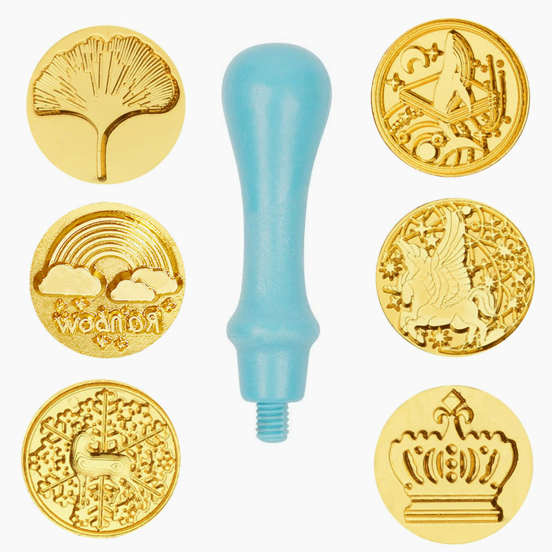 Retro Wax Seal Stamp Set with  - Wax Seal Stamp Set のレビューと価格