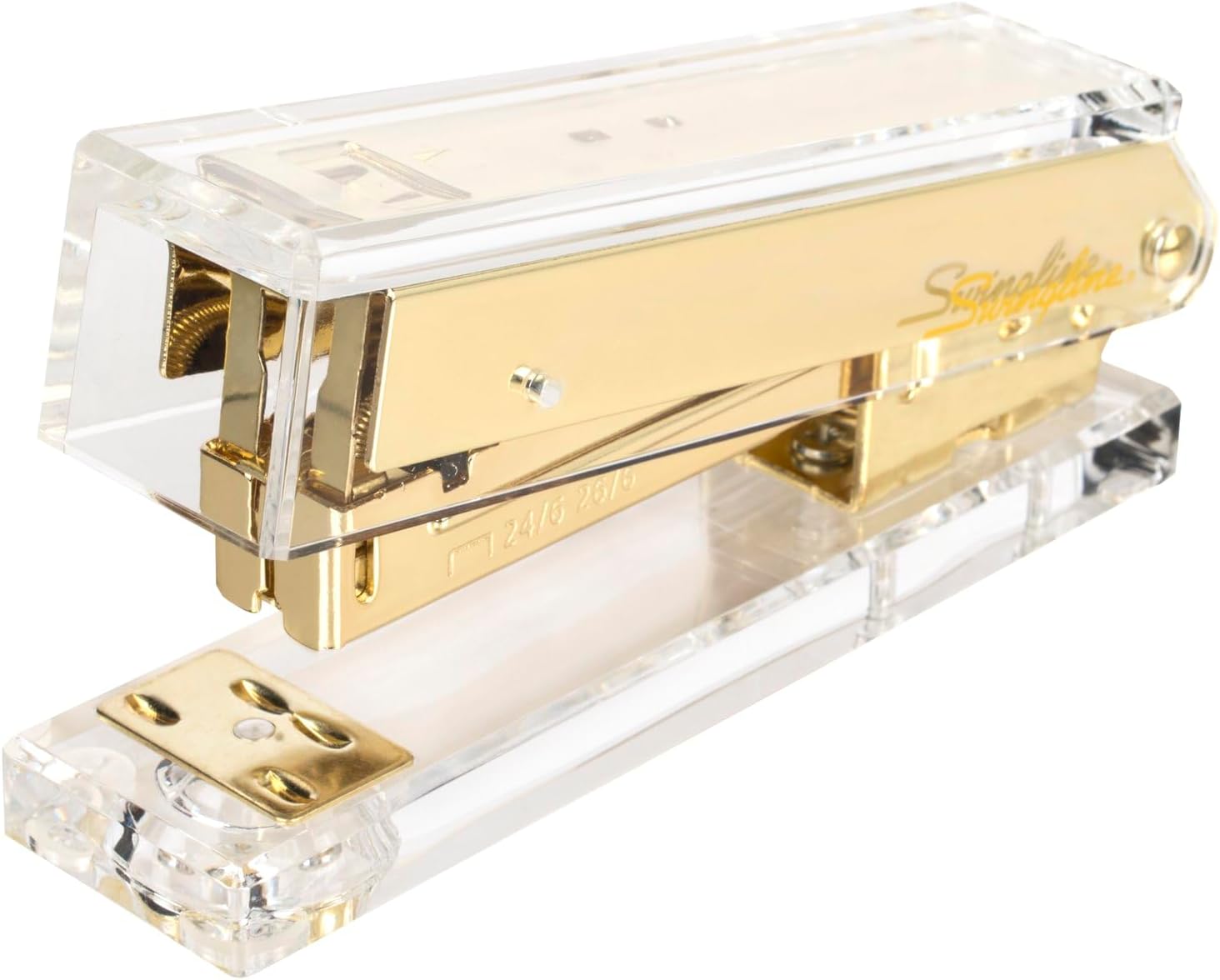 Clear Acrylic Gold Stapler, 20 - Stapler Half Strip のレビューと価格
