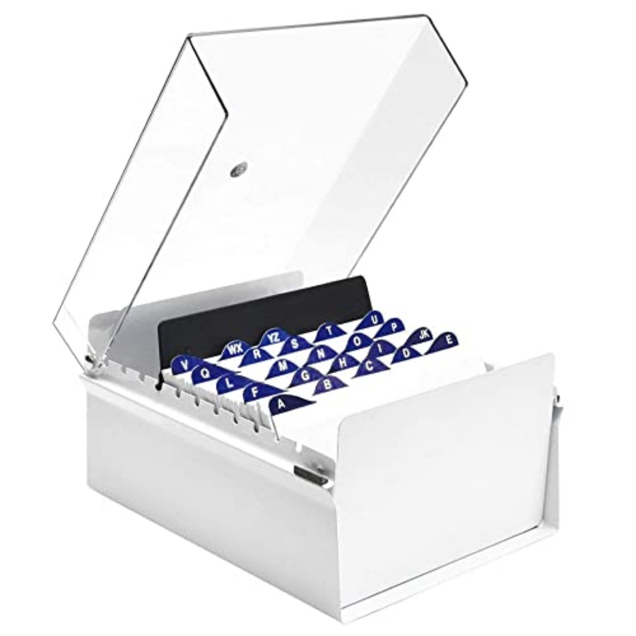 5 X 8 Card File Holder Organiz - Card Index Box のレビューと価格