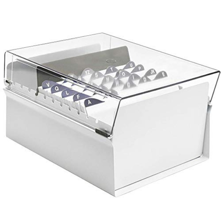 5 X 8 Card File Holder Organiz - Card Index Box のレビューと価格