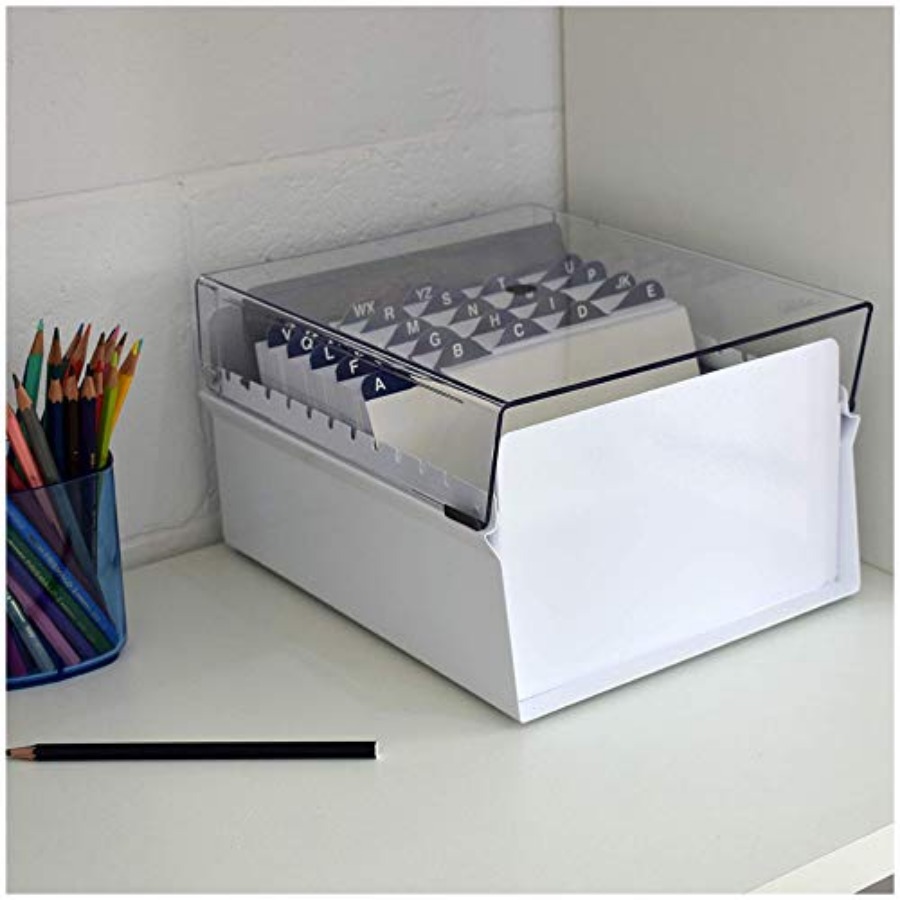 5 X 8 Card File Holder Organiz - Card Index Box のレビューと価格