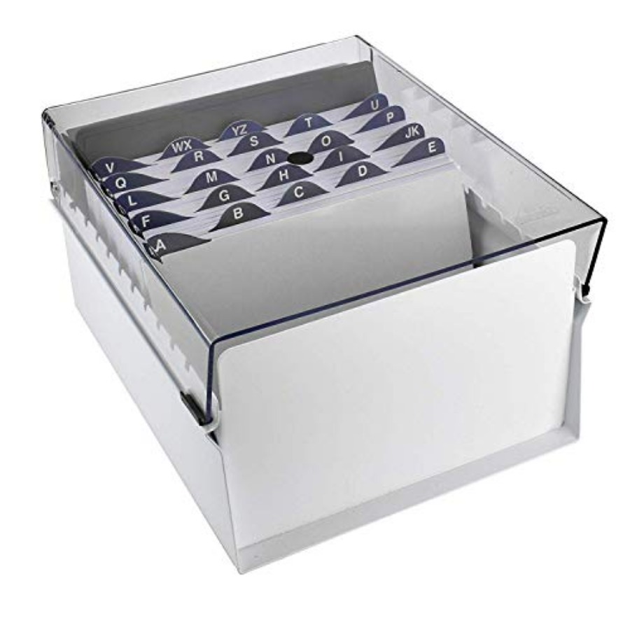 5 X 8 Card File Holder Organiz - Card Index Box のレビューと価格