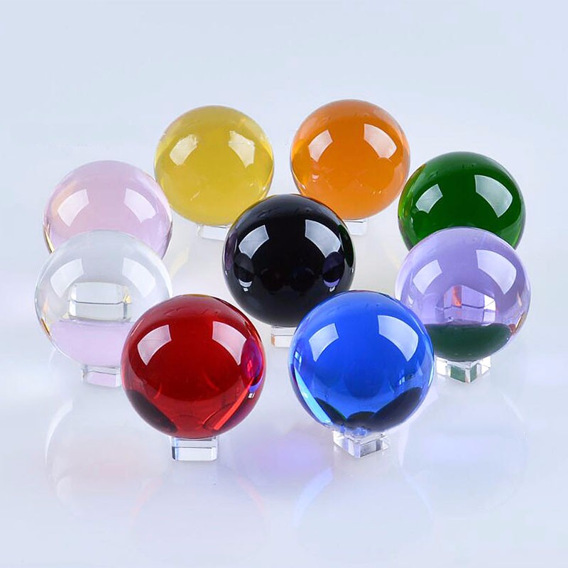 50mm Colors Crystal Ball Photo - Book Weight Glass のレビューと価格