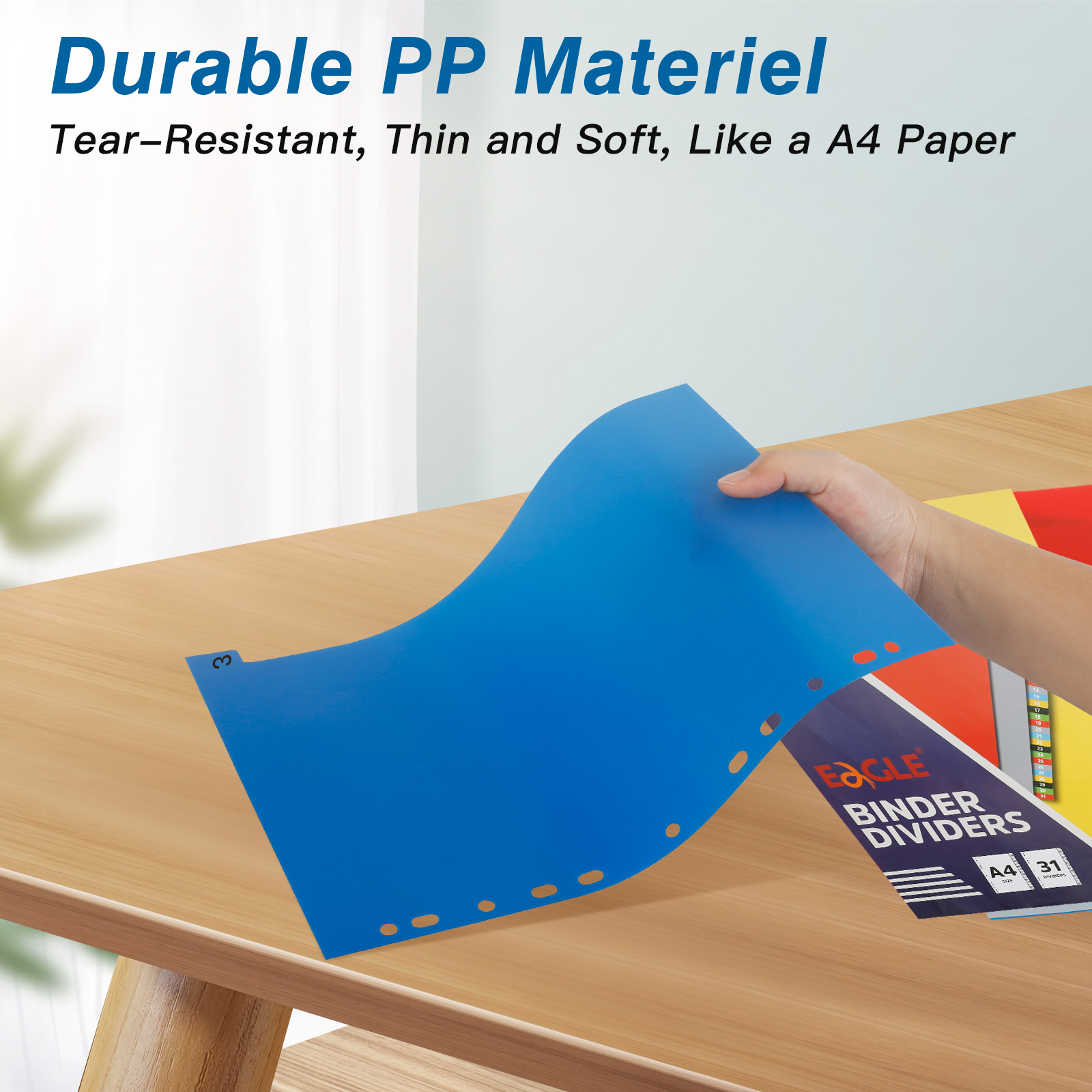 EAGLE A4 Binder Index Divider  - Tab Divider A4 のレビューと価格