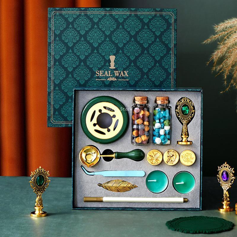 Wax Seal Stamp Set Lacquered S - Wax Seal Stamp Set のレビューと価格