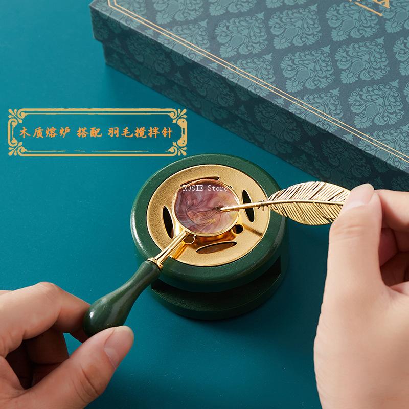 Wax Seal Stamp Set Lacquered S - Wax Seal Stamp Set のレビューと価格