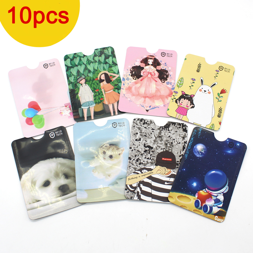 10Pcs New Anti Rfid Bank Card  - Card Index Box のレビューと価格