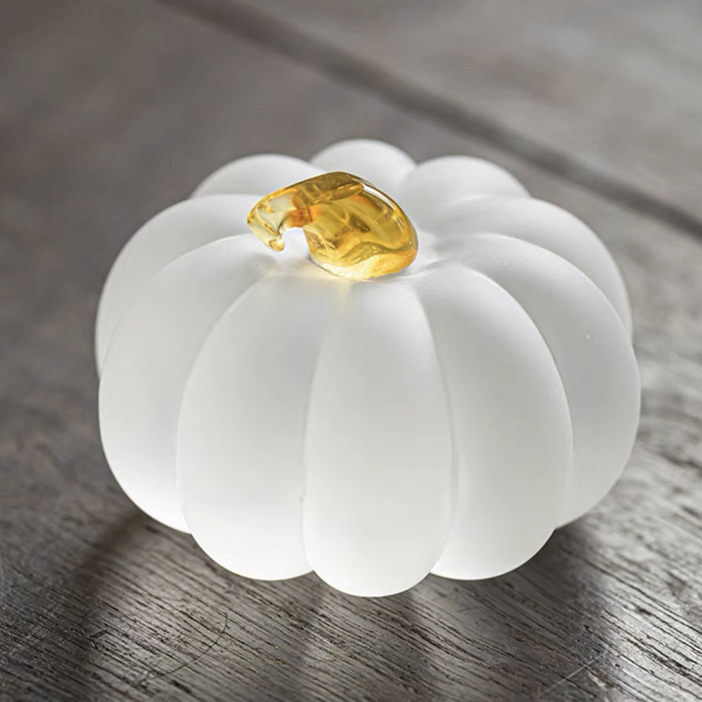 Pumpkin Shape Crystal Glass Pa - Paper Weight Crystal のレビューと価格