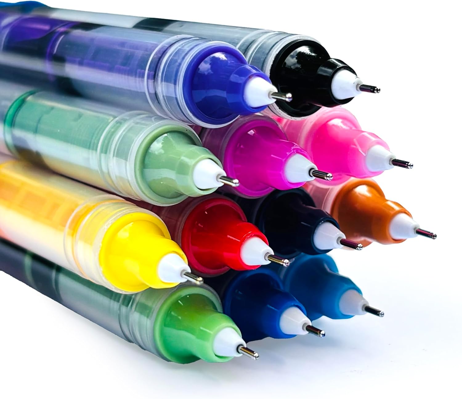 Liquid Ink Rollerball Gel Pens - Correction Pen Fine のレビューと価格