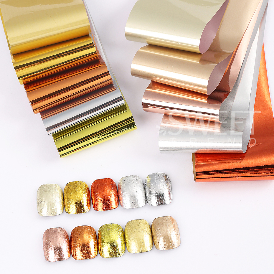 10pcs Metallic Nail Transfer F - Gel Refill Pack のレビューと価格