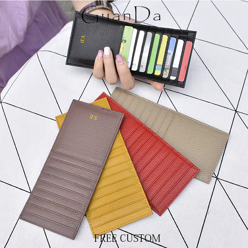Custom Name Slim Long Card Hol - Index Card Holder のレビューと価格