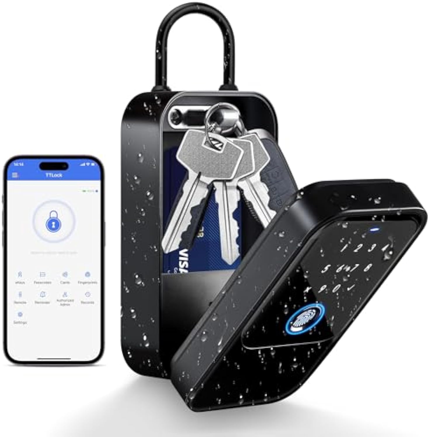 TTlock Smartkey Lock Box Home  - Card Index Box のレビューと価格