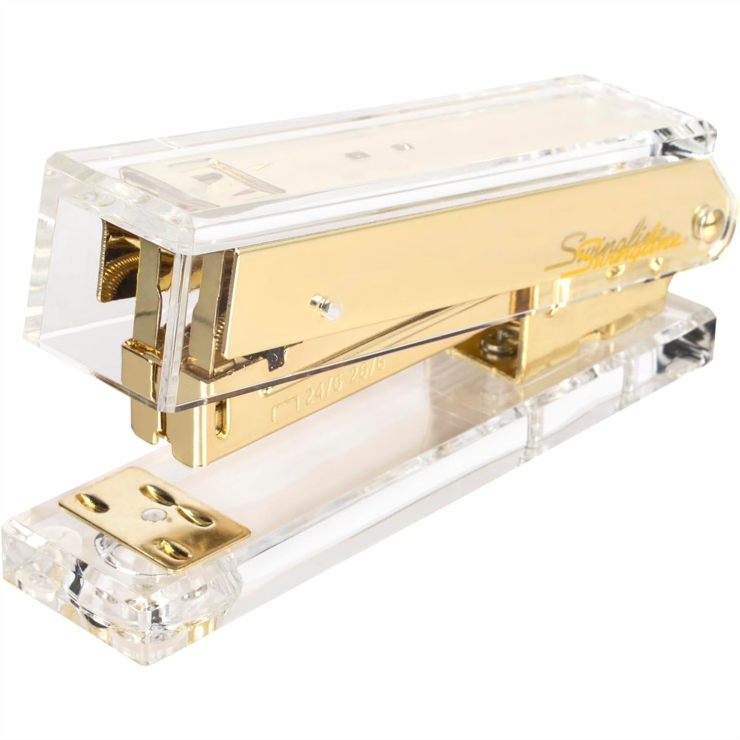Clear Acrylic Gold Stapler, 20 - Stapler Half Strip のレビューと価格