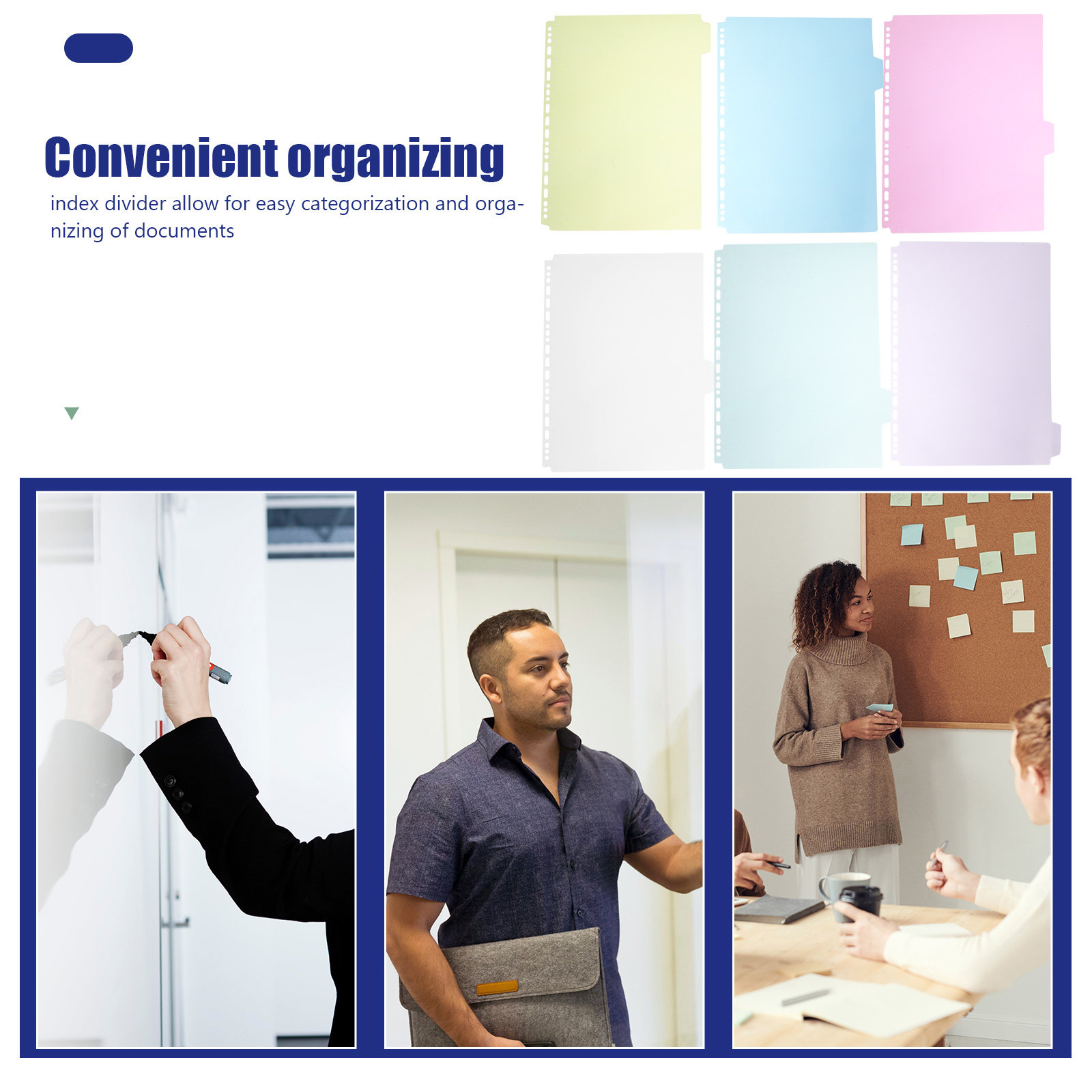 6Pcs Tabbed Binder Dividers A4 - Tab Divider A4 のレビューと価格
