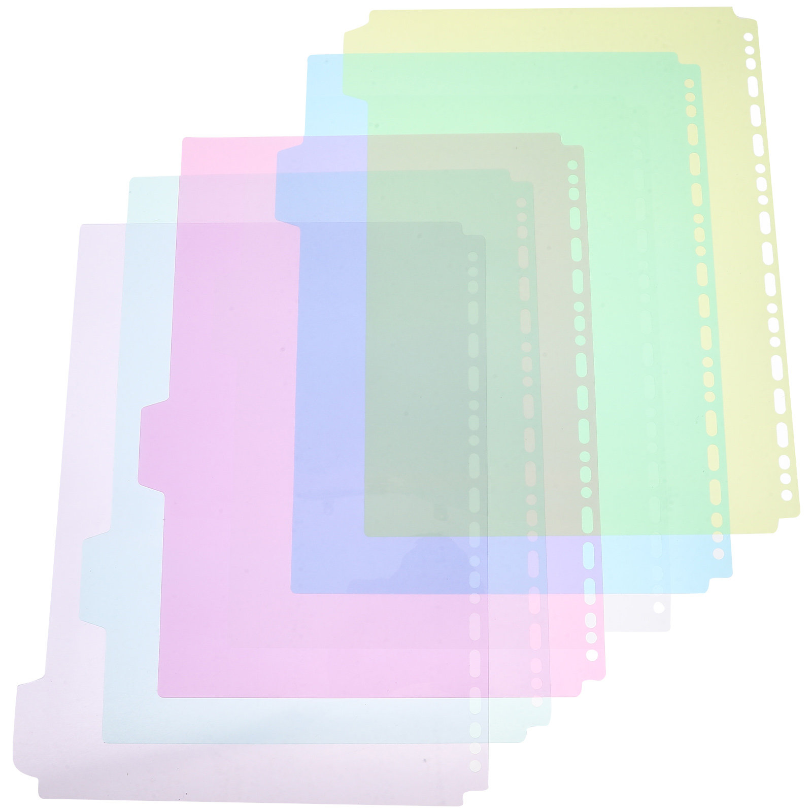 6Pcs Tabbed Binder Divider She - Tab Divider A4 のレビューと価格