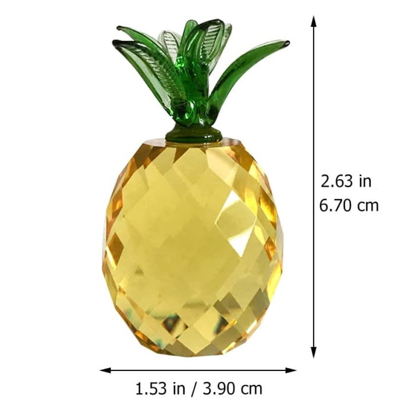 Crystal fruit Paperweight with - Paper Weight Crystal のレビューと価格