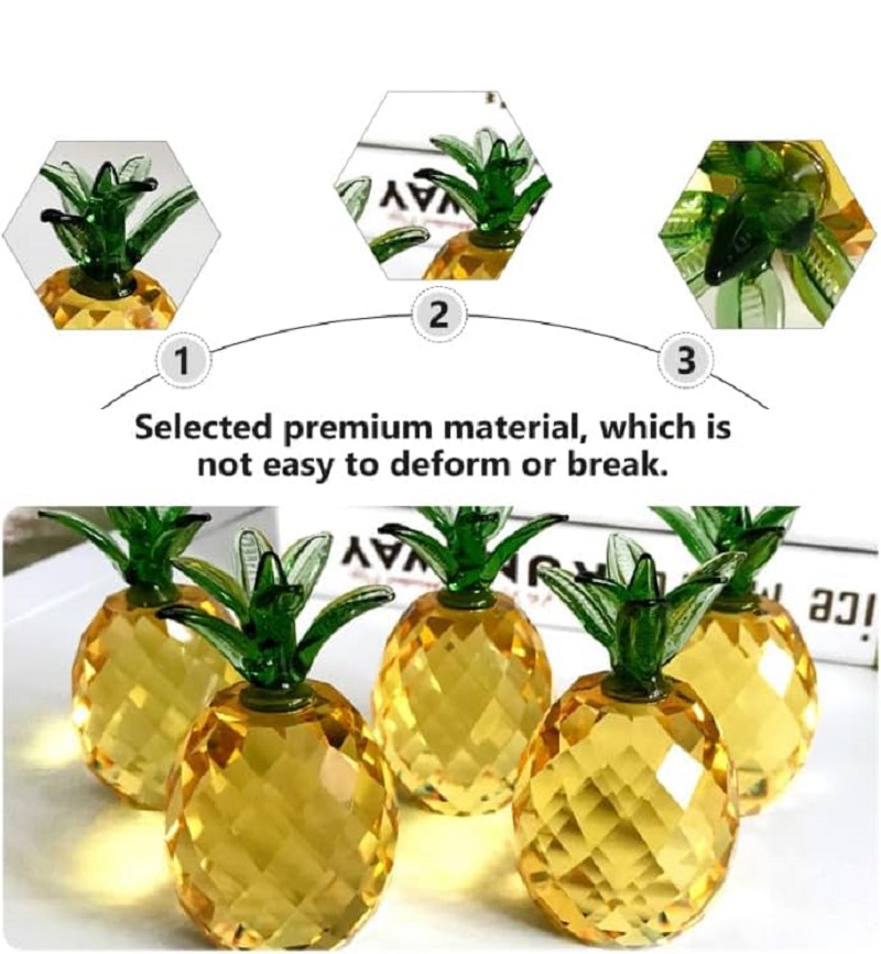 Crystal fruit Paperweight with - Paper Weight Crystal のレビューと価格