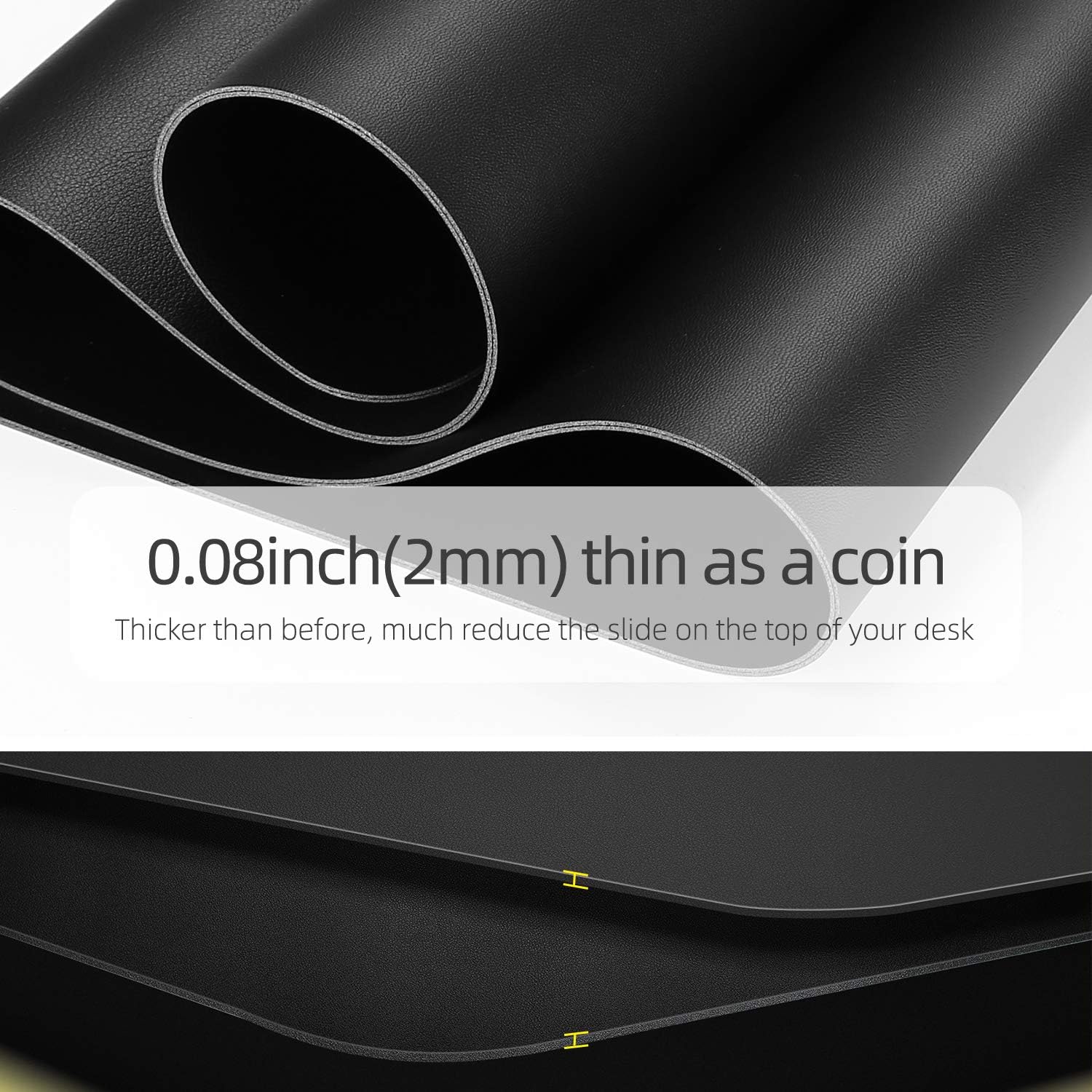 Dual-Sided Desk Pad Protector, - Leather Desk Pad のレビューと価格