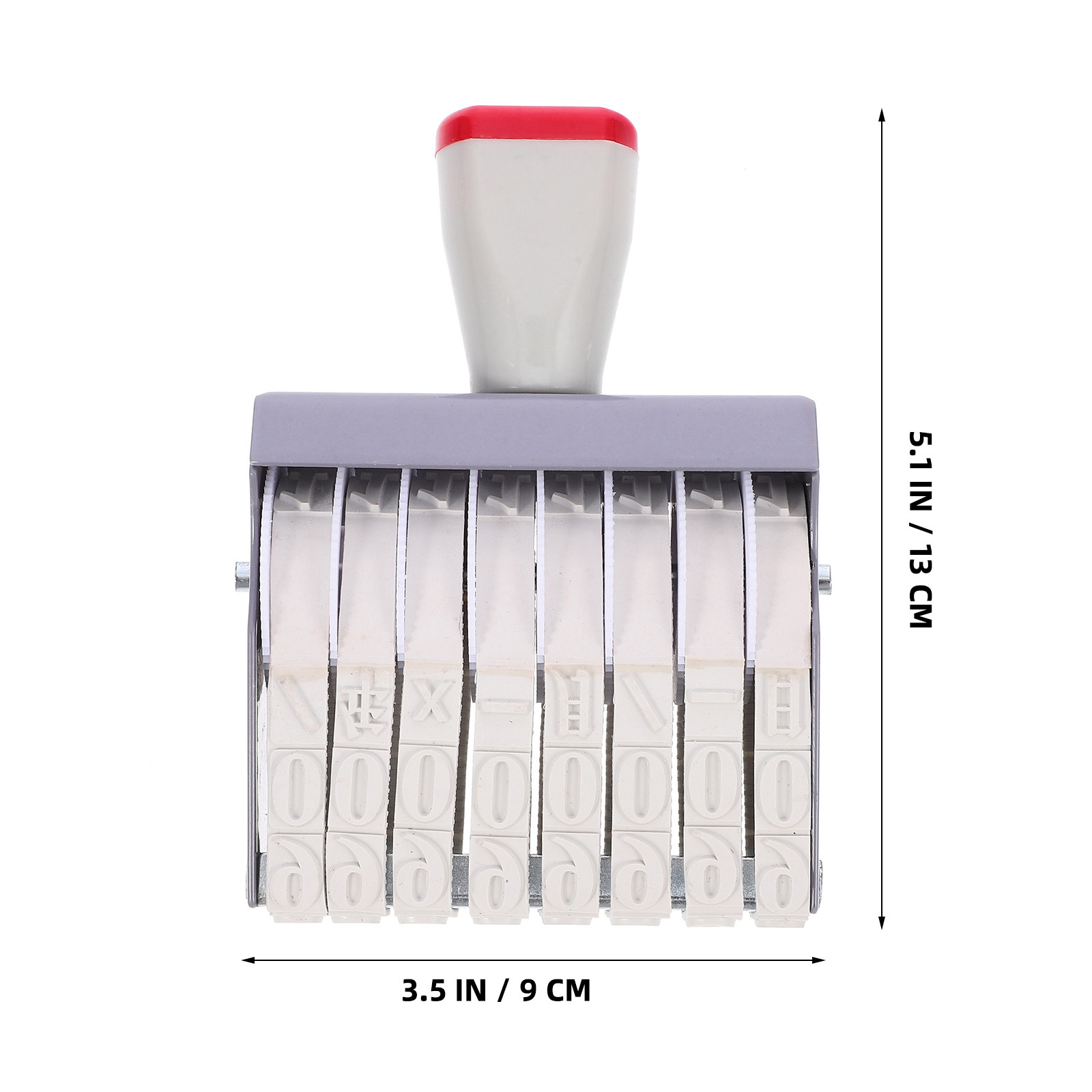 8 Digit Date Stamp Handheld Ro - Rubber Date Stamp のレビューと価格