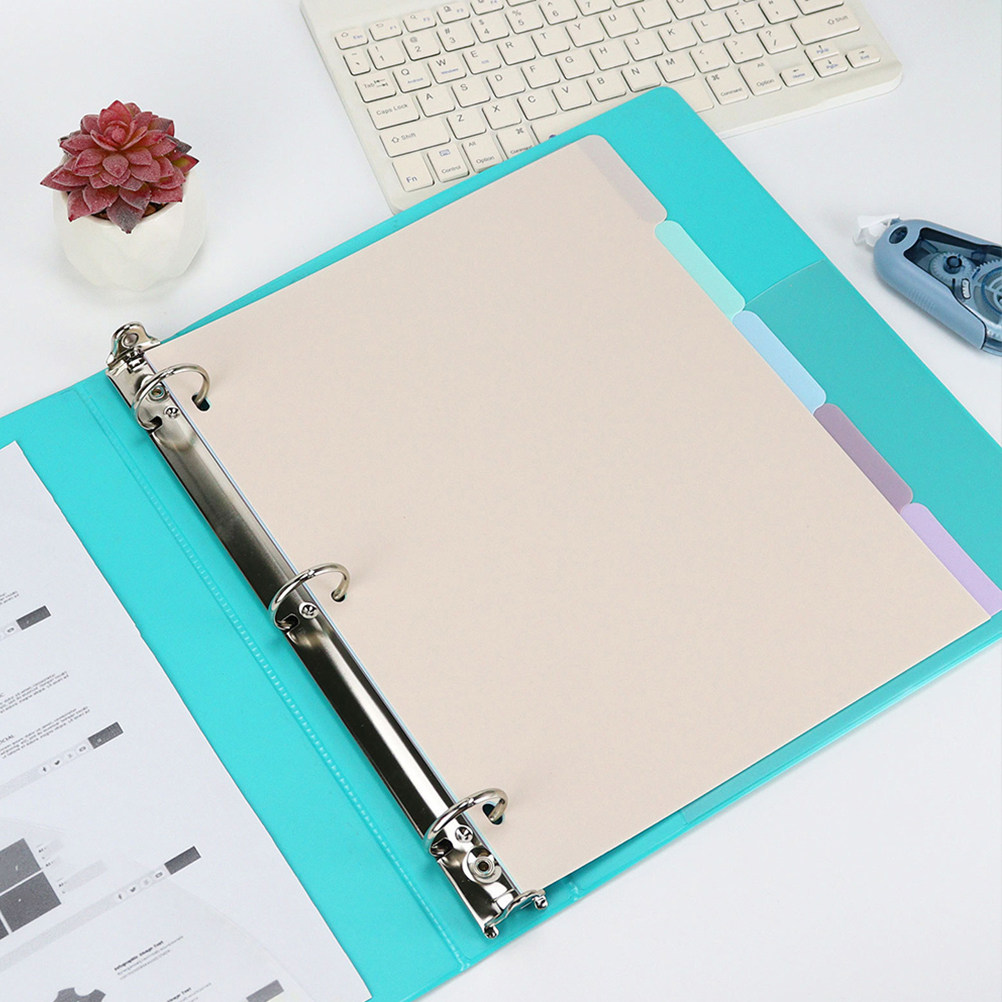 1Set A4 Plastic Binder Divider - Tab Divider A4 のレビューと価格