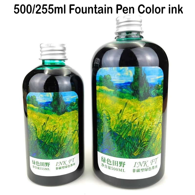 500ml/255/50ml 24 Colors Bottl - Fountain Pen Bottled Ink のレビューと価格