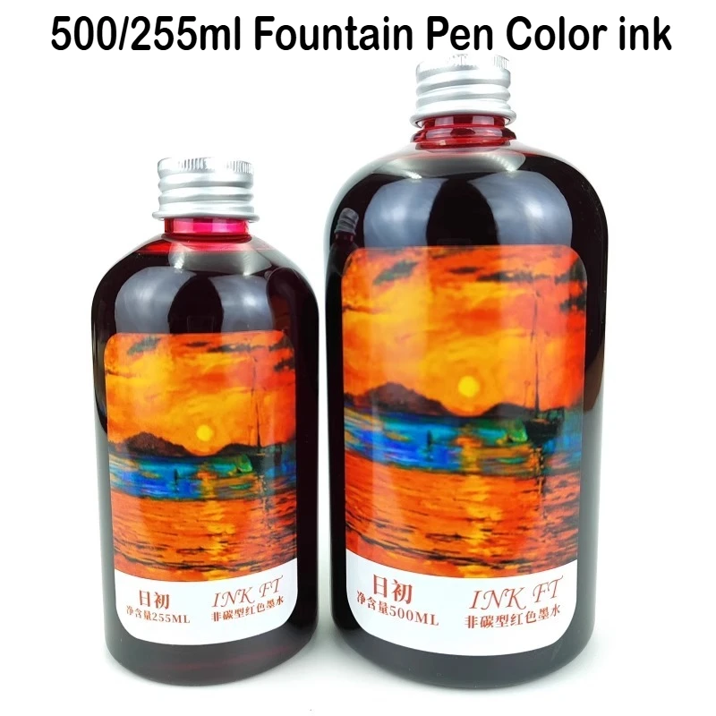 500ml/255/50ml 24 Colors Bottl - Fountain Pen Bottled Ink のレビューと価格