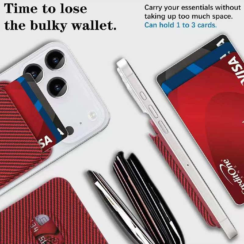 Carbon Fiber For Magsafe Walle - Index Card Holder のレビューと価格