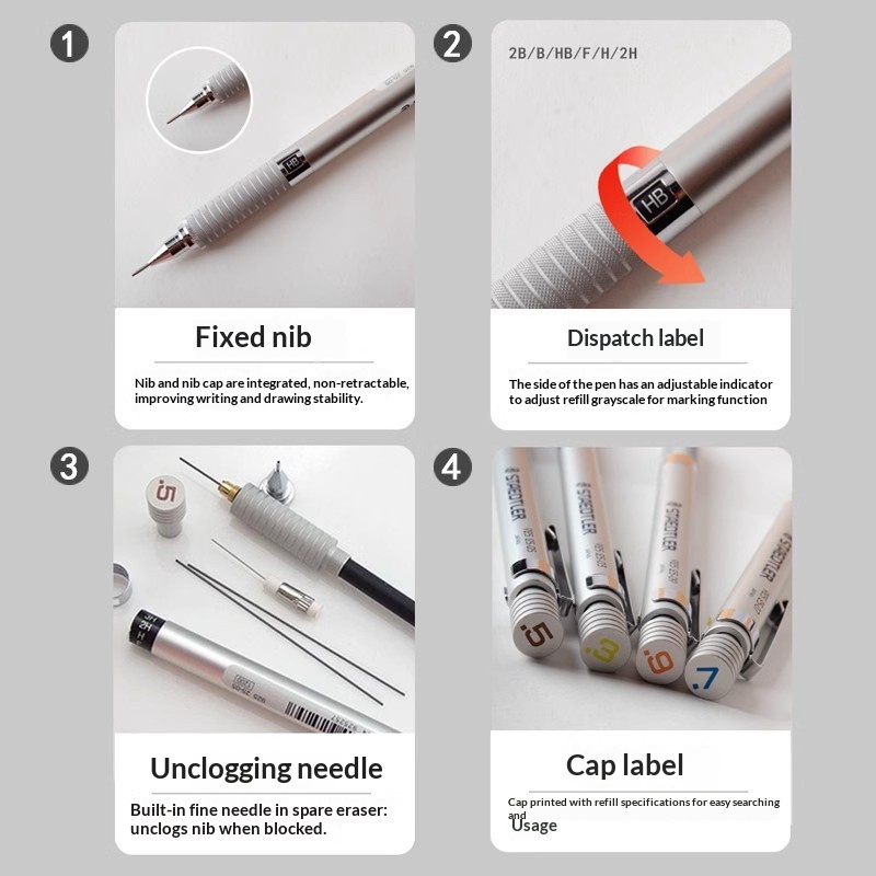 Staedtler 925 Full Metal Draft - Mechanical Pencil 0.3 のレビューと価格