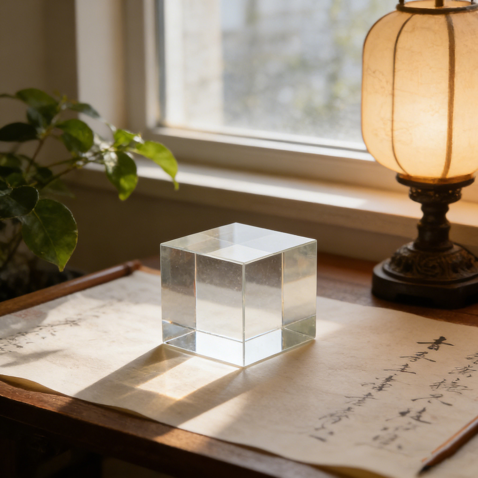 Square Crystal Paperweight Cle - Paper Weight Crystal のレビューと価格