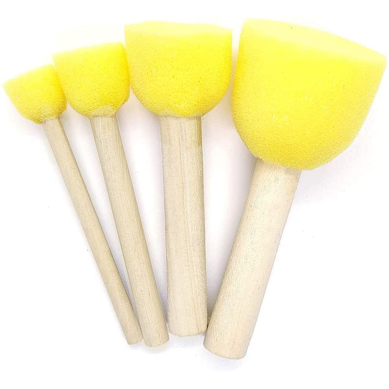 4pcs/set Sponge Paint Brush Wo - Ink Blotter Paper のレビューと価格