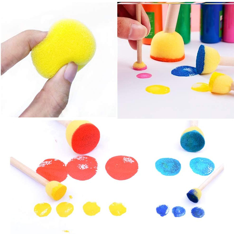 4pcs/set Sponge Paint Brush Wo - Ink Blotter Paper のレビューと価格