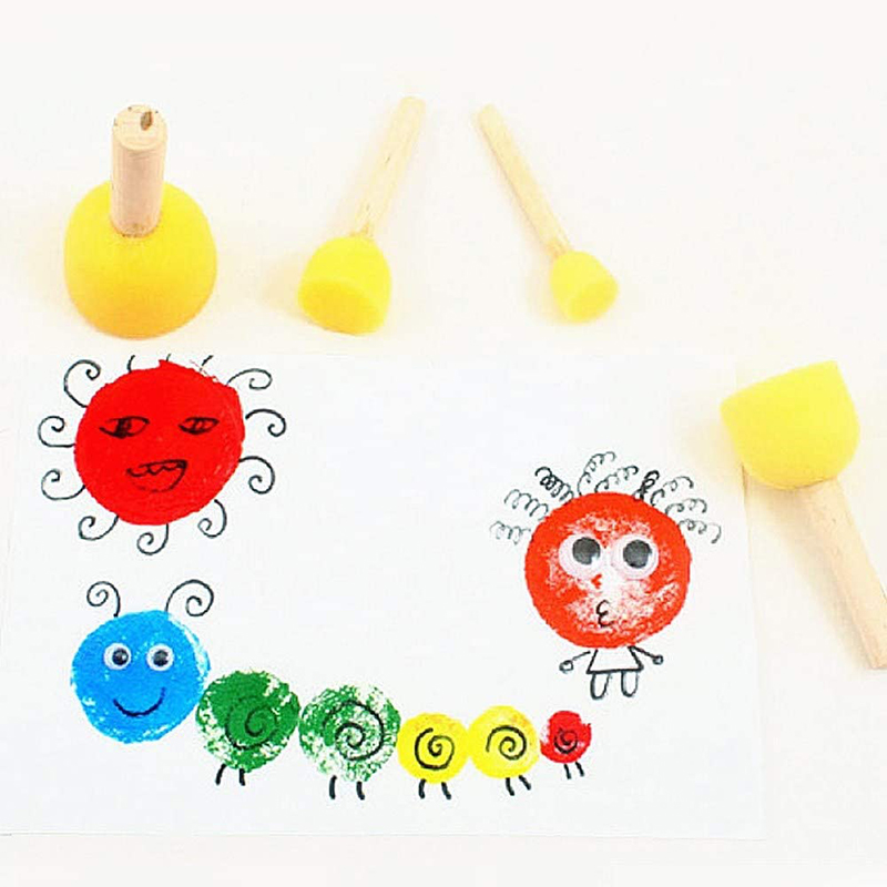 4pcs/set Sponge Paint Brush Wo - Ink Blotter Paper のレビューと価格
