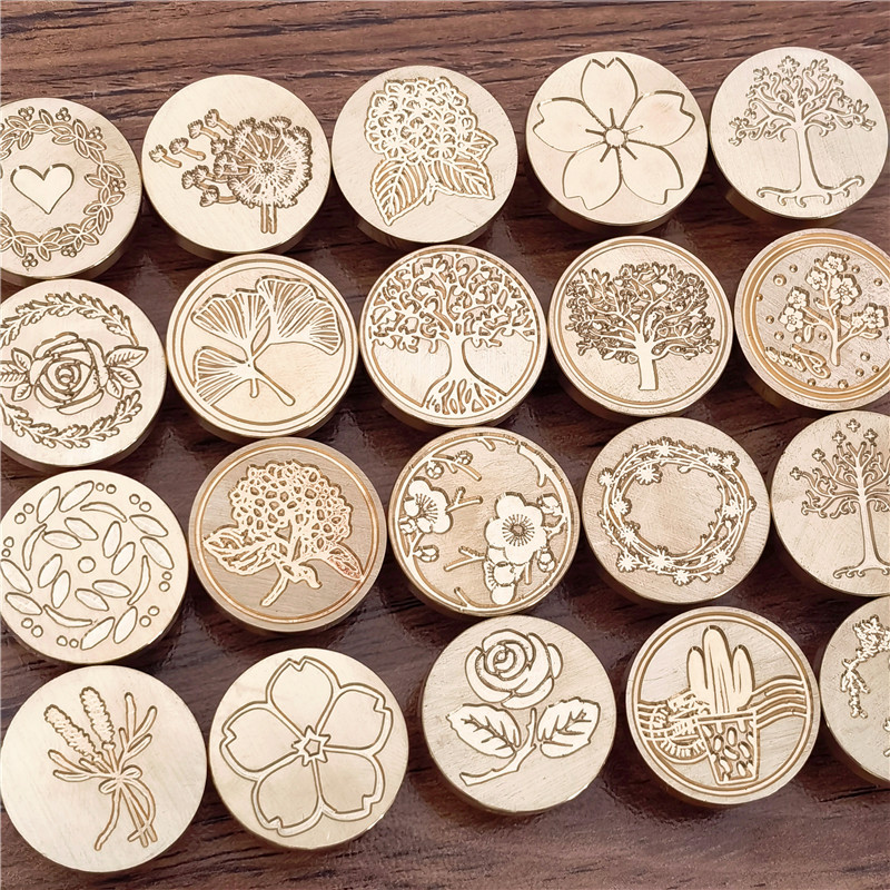Wax Seal Stamp Head Flower Sta - Wax Seal Stamp Set のレビューと価格
