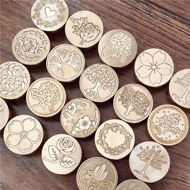 Wax Seal Stamp Head Flower Sta - Wax Seal Stamp Set のレビューと価格