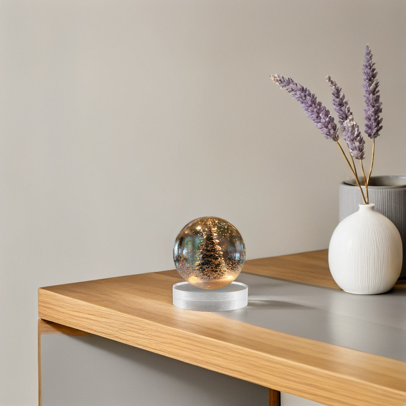 2Pcs Transparent Crystal Round - Paper Weight Crystal のレビューと価格