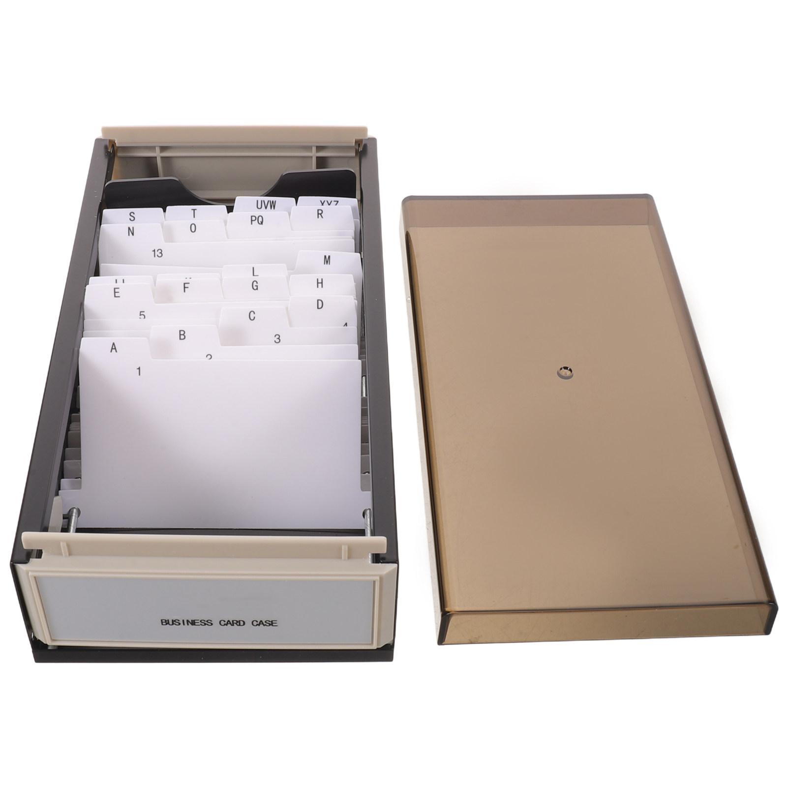 Business Card File Organizer L - Card Index Box のレビューと価格