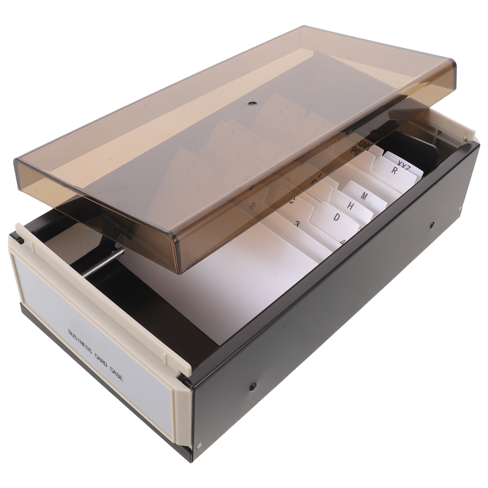 Business Card File Organizer L - Card Index Box のレビューと価格