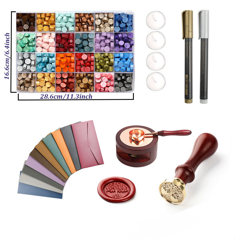 20pcs/set Wax Seal Stamp Set w - Wax Seal Stamp Set のレビューと価格
