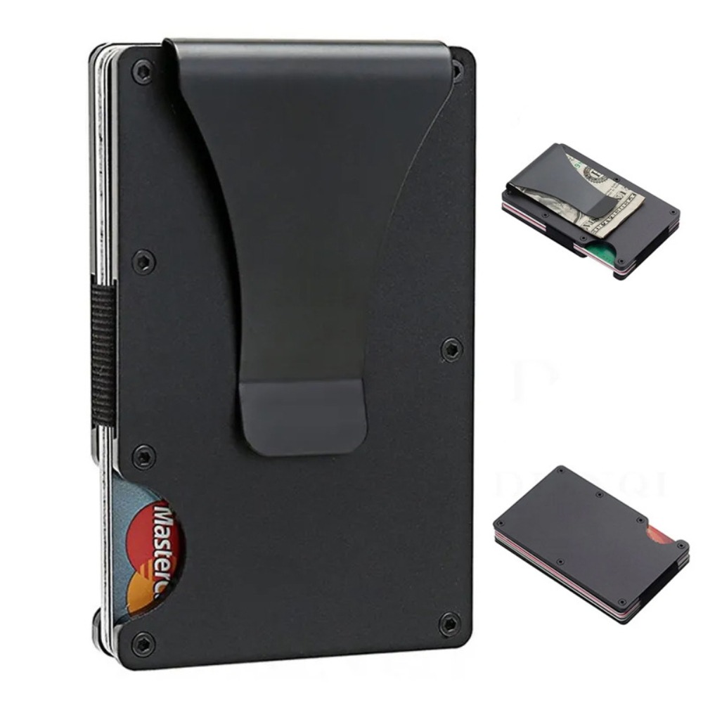 Aluminum Alloy Rfid Blocking C - Index Card Holder のレビューと価格