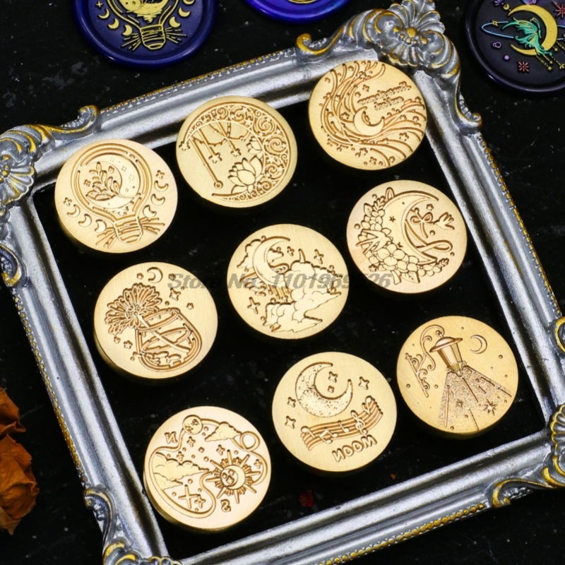 Crystal Rose Starry Sky Daisy  - Wax Seal Stamp Set のレビューと価格