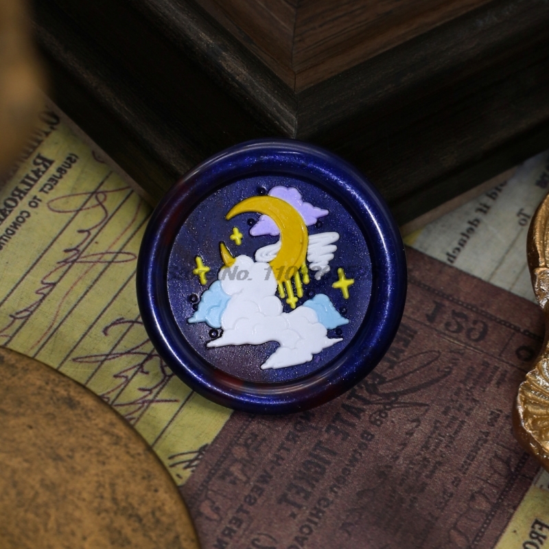 Crystal Rose Starry Sky Daisy  - Wax Seal Stamp Set のレビューと価格