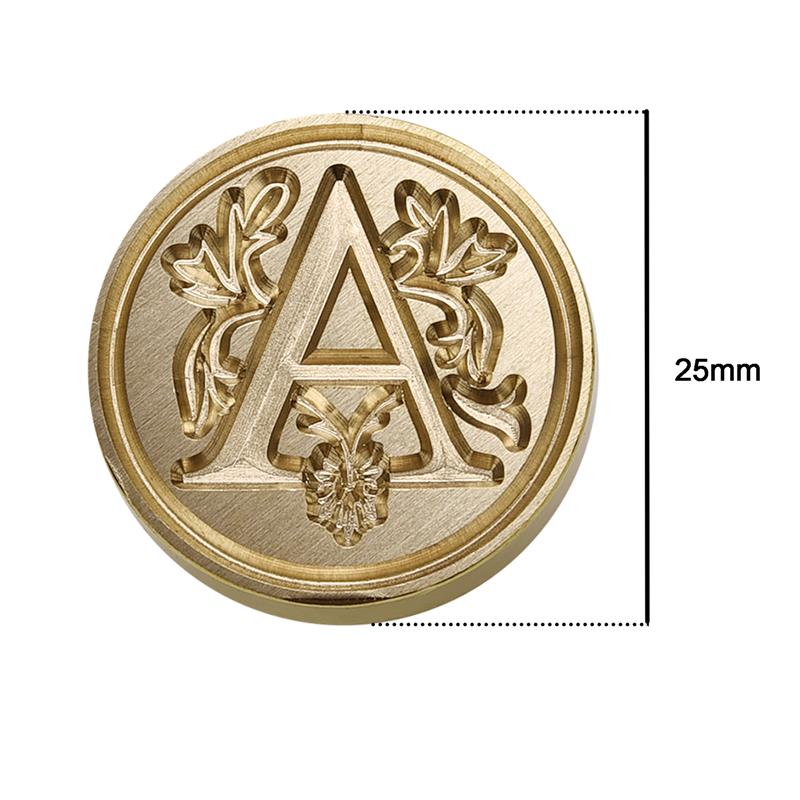 A-Z Vintage Sealed Wax Stamp H - Wax Seal Stamp Set のレビューと価格