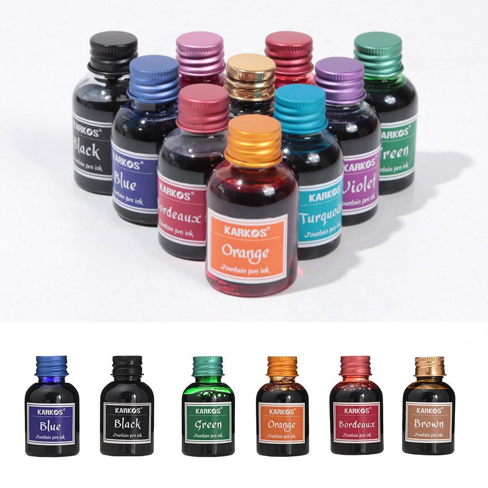 Pure Black Colorful Fountain P - Fountain Pen Bottled Ink のレビューと価格